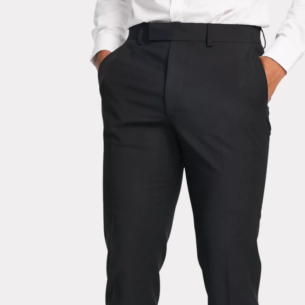 ASOS Men's Black Dress Pants